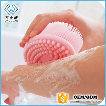 New portable Silicone Bath Body facial brush cleansing message beauty Brush